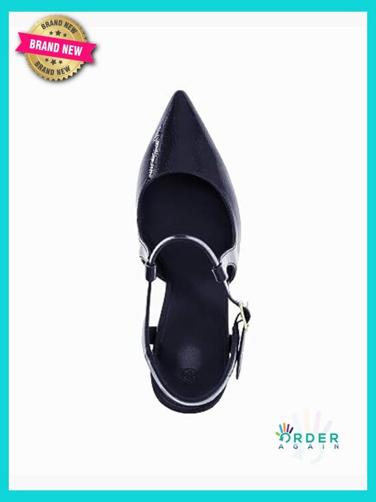Pointed Toe Stiletto Heels Patent Leather Ankle Strap Office Wedding Pumps